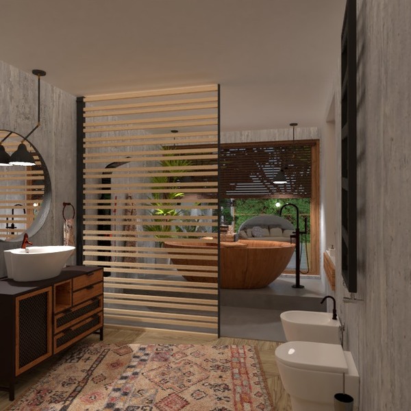 photos maison meubles décoration salle de bains eclairage idées