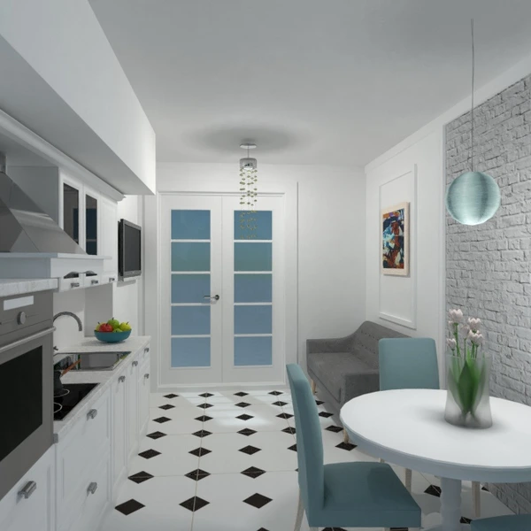 foto appartamento cucina illuminazione idee