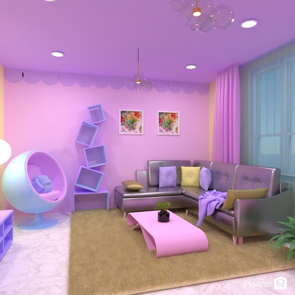 Bubble gum - Free Online Design | 3D House Ideas - by Planner 5D