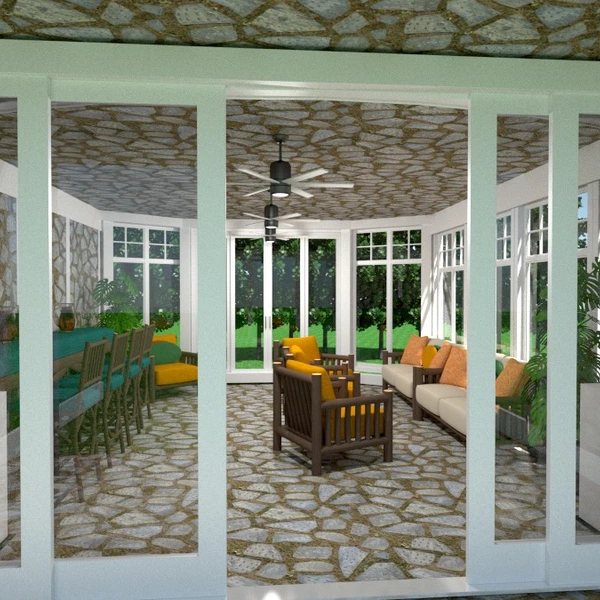 nuotraukos namas terasa baldai dekoras idėjos
