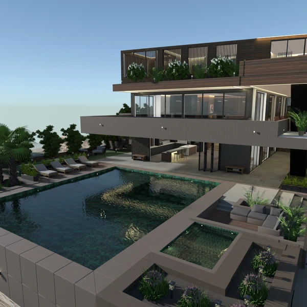 fotos casa varanda inferior decoração paisagismo arquitetura ideias