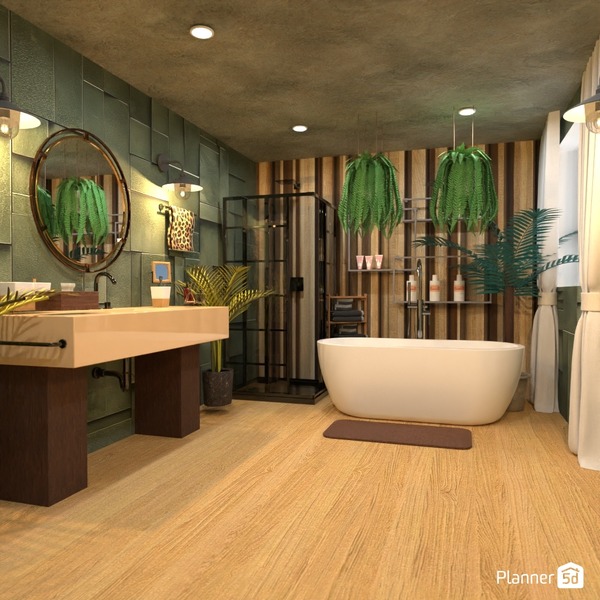 Dream Bathroom - Free Online Design | 3D House Ideas - by Planner 5D