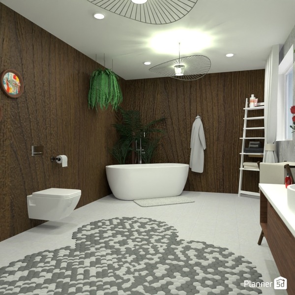 Dream Bathroom - Free Online Design | 3D House Ideas - by Planner 5D