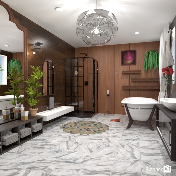 Dream Bathroom - Free Online Design | 3D House Ideas - by Planner 5D