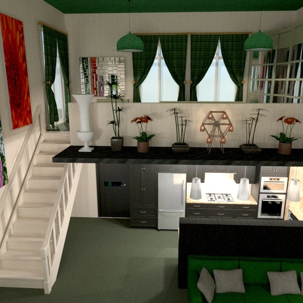 zdjęcia wystrój wnętrz kuchnia gospodarstwo domowe mieszkanie typu studio pomysły