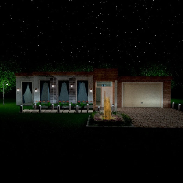 zdjęcia dom taras na zewnątrz oświetlenie krajobraz pomysły