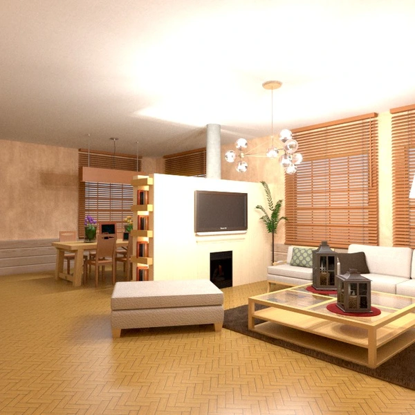 zdjęcia meble wystrój wnętrz mieszkanie typu studio pomysły