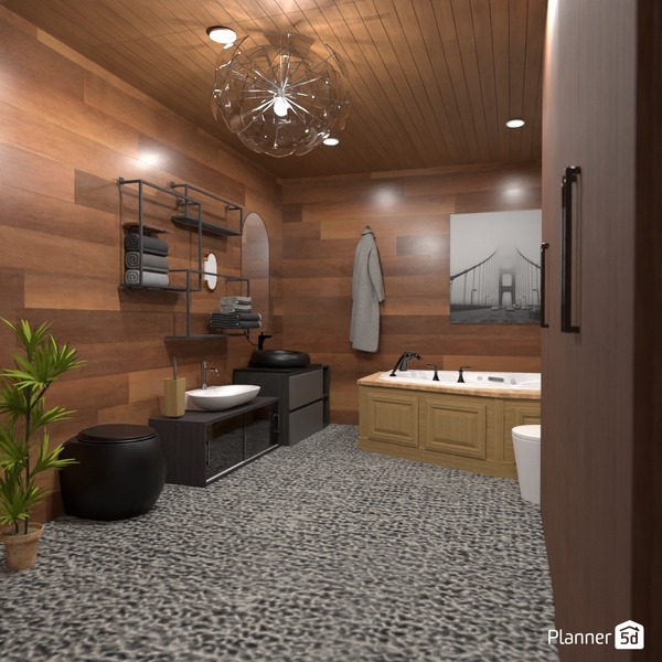 Dream Bathroom - Free Online Design | 3D House Ideas - by Planner 5D