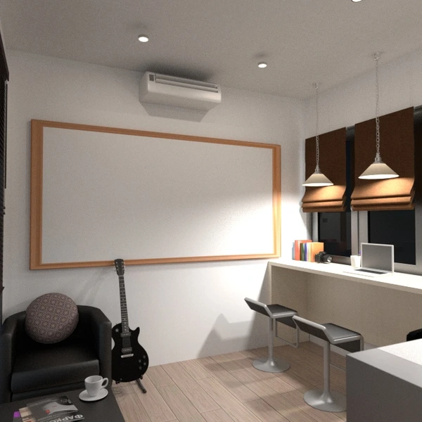 zdjęcia meble biuro oświetlenie kawiarnia mieszkanie typu studio pomysły