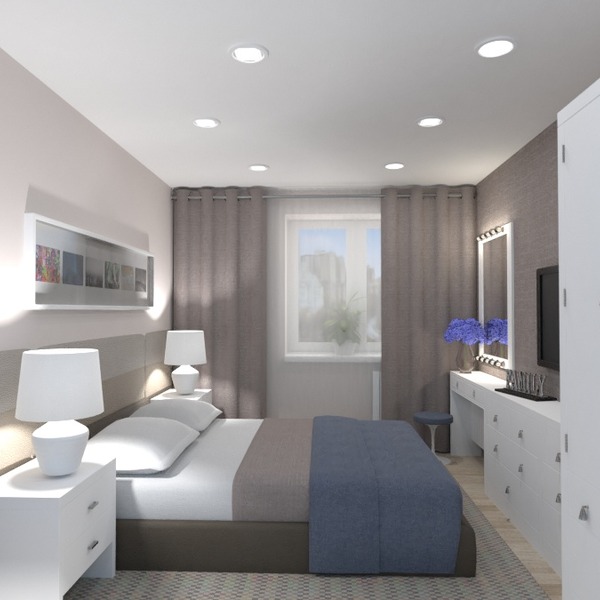 zdjęcia mieszkanie dom sypialnia oświetlenie remont pomysły