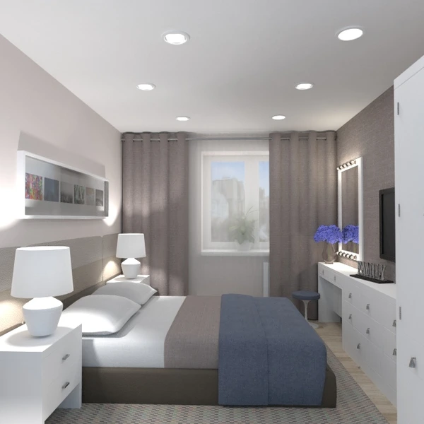 foto appartamento casa camera da letto illuminazione rinnovo idee
