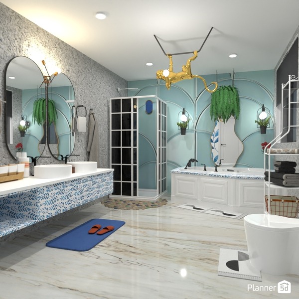 Dream Bathroom - Free Online Design | 3D House Ideas - by Planner 5D