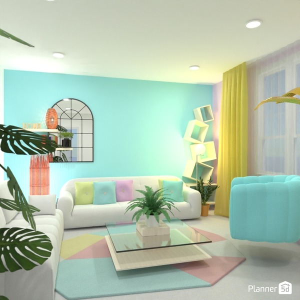 Bubble gum - Free Online Design | 3D House Ideas - by Planner 5D