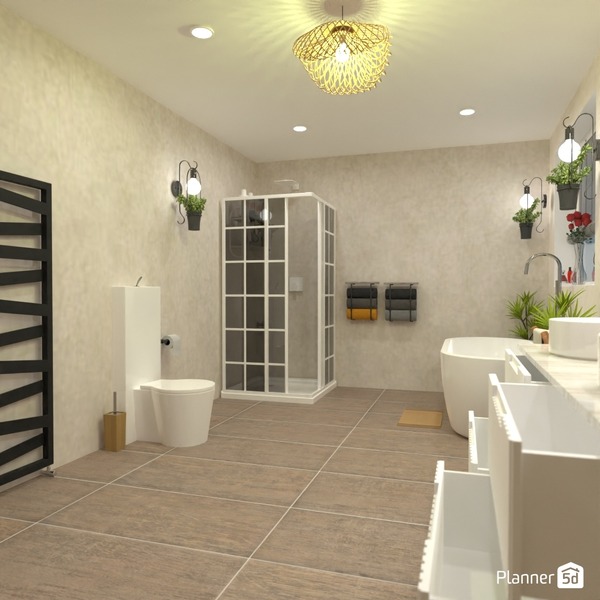 Dream Bathroom - Free Online Design | 3D House Ideas - by Planner 5D