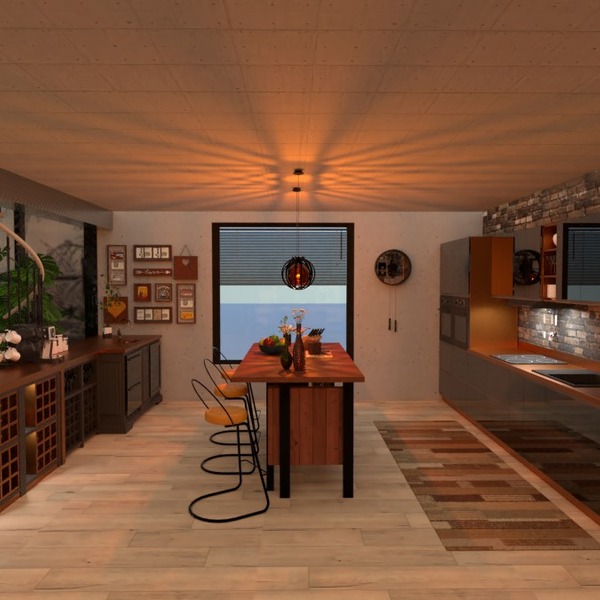 nuotraukos butas baldai dekoras virtuvė apšvietimas idėjos