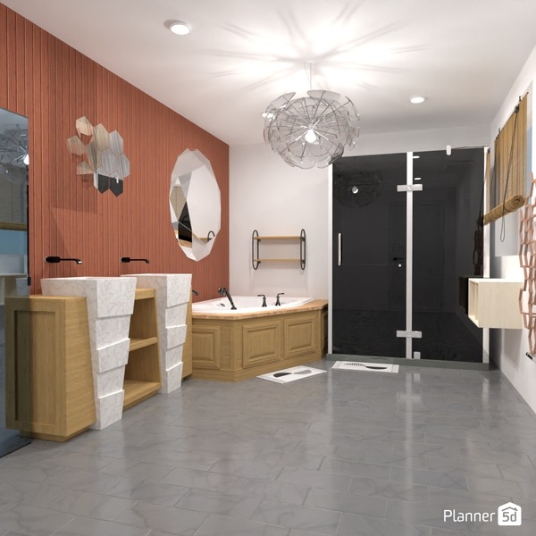 Dream Bathroom - Free Online Design | 3D House Ideas - by Planner 5D