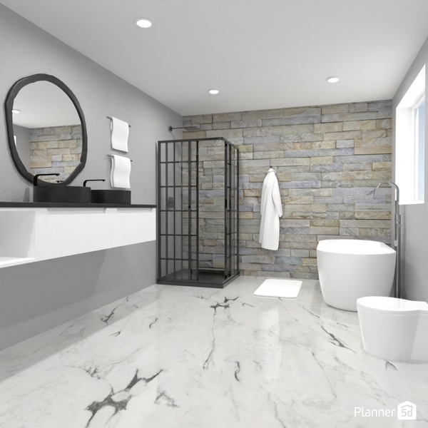 Dream Bathroom - Free Online Design | 3D House Ideas - by Planner 5D