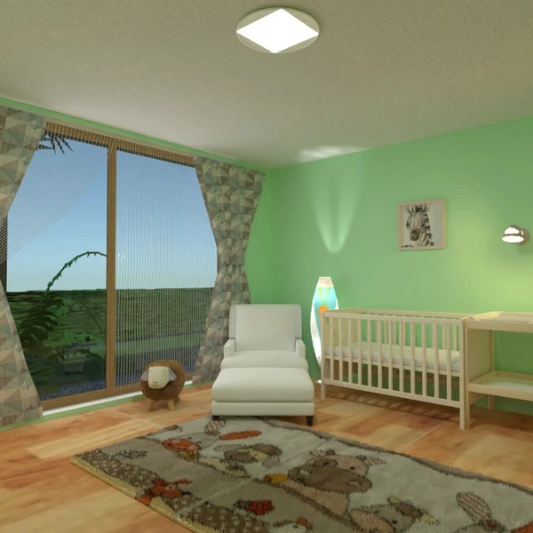 fotos mobílias decoração quarto infantil iluminação ideias