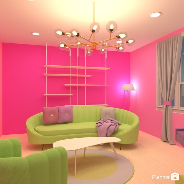 Bubble gum - Free Online Design | 3D House Ideas - by Planner 5D