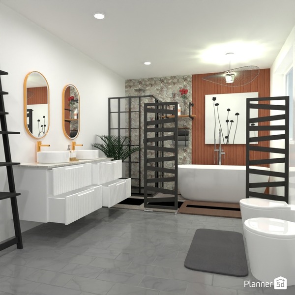 Dream Bathroom - Free Online Design | 3D House Ideas - by Planner 5D