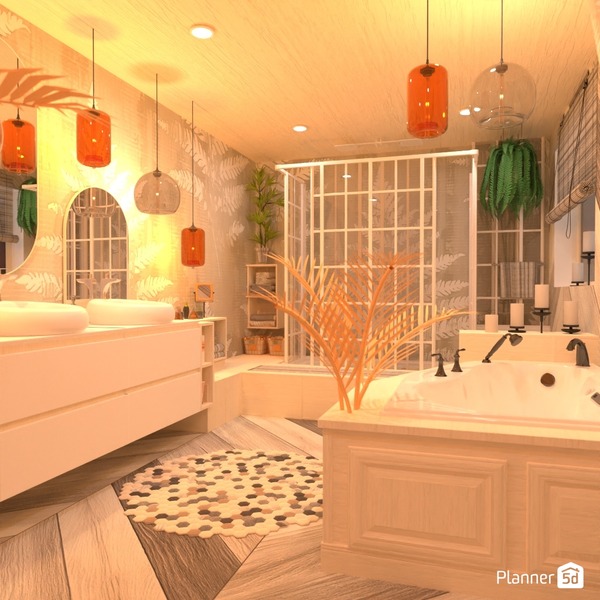 Dream Bathroom - Free Online Design | 3D House Ideas - by Planner 5D