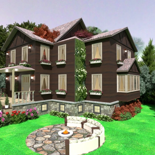 идеи дом терраса декор ландшафтный дизайн техника для дома идеи