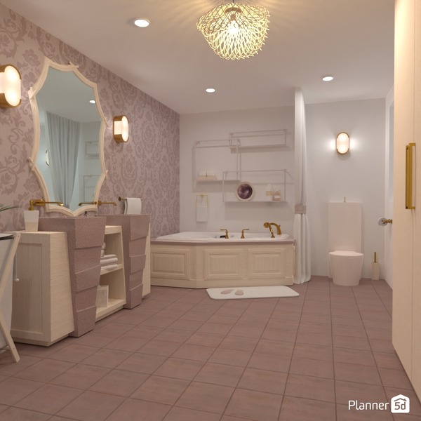 Dream Bathroom - Free Online Design | 3D House Ideas - by Planner 5D