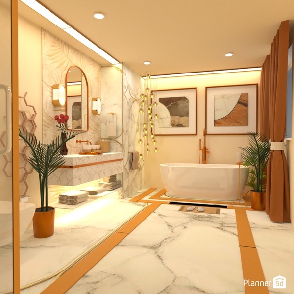 Dream Bathroom - Free Online Design | 3D House Ideas - by Planner 5D