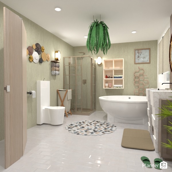 Dream Bathroom - Free Online Design | 3D House Ideas - by Planner 5D