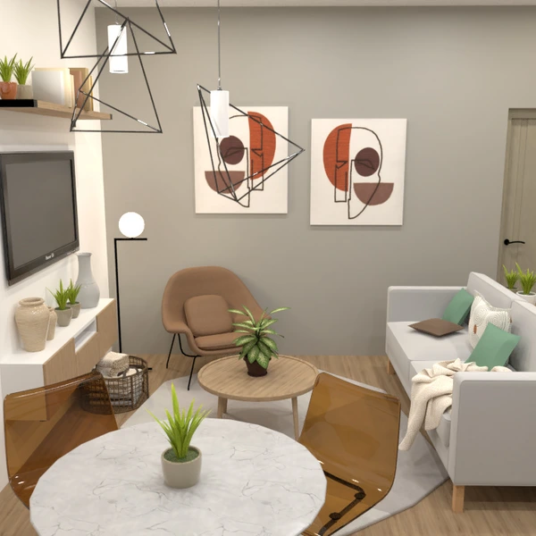 photos appartement meubles décoration eclairage salle à manger idées