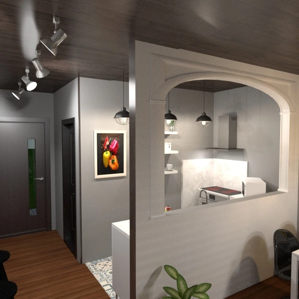 foto appartamento bagno camera da letto cucina studio illuminazione architettura monolocale idee