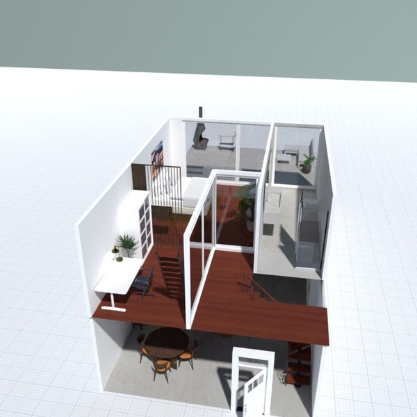 2 Room - Medidas verdaderas - Free Online Design | 3D House Ideas - by ...