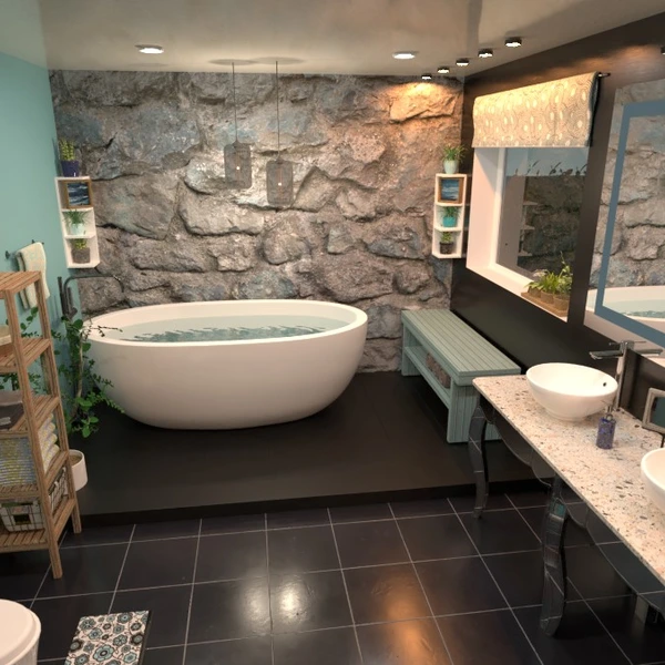 照片 独栋别墅 家具 装饰 浴室 照明 创意