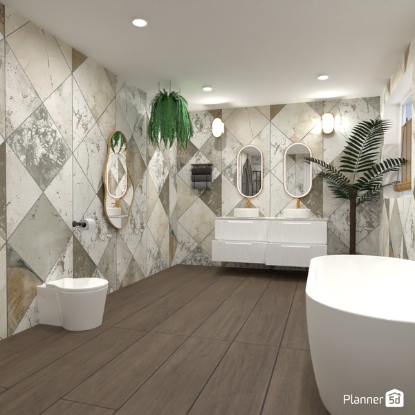 Dream Bathroom - Free Online Design | 3D House Ideas - by Planner 5D