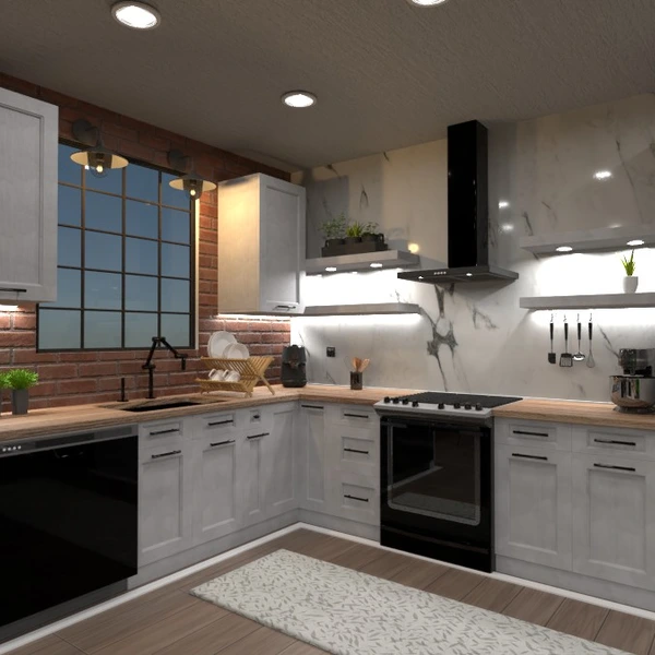 foto casa cucina illuminazione idee