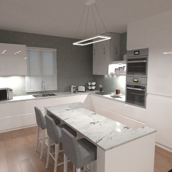 foto casa cucina illuminazione rinnovo architettura idee