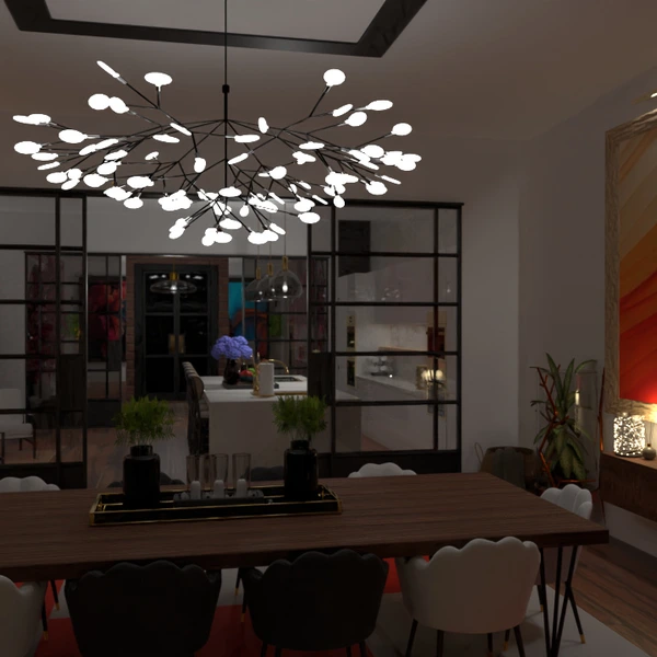 fotos apartamento cozinha iluminação sala de jantar arquitetura ideias