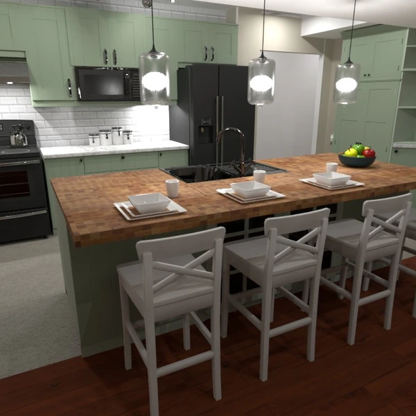 foto casa cucina illuminazione rinnovo idee