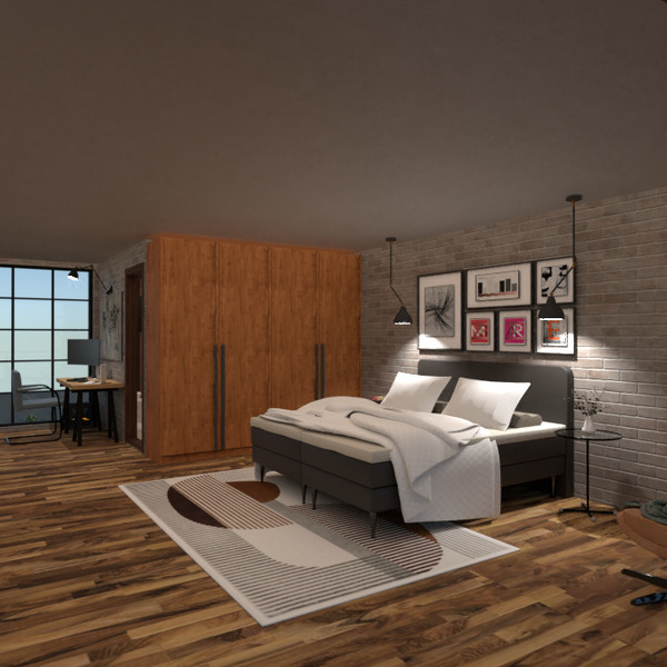 zdjęcia dom sypialnia mieszkanie typu studio pomysły