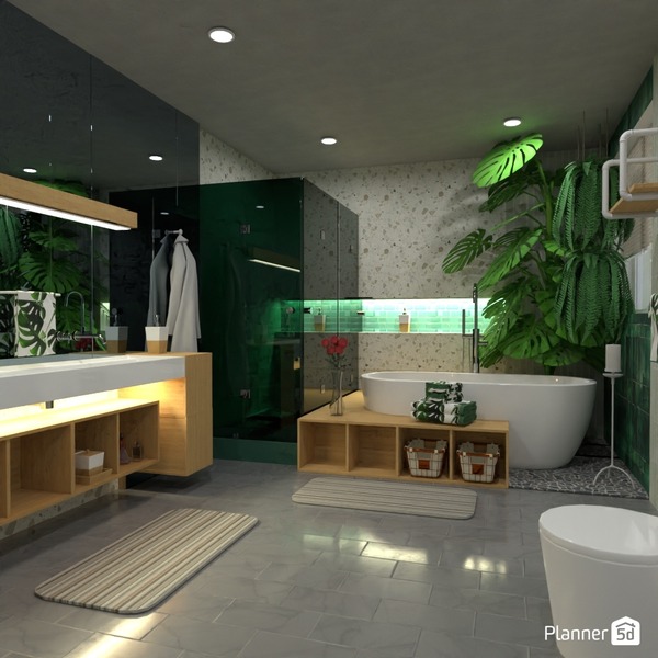Dream Bathroom - Free Online Design | 3D House Ideas - by Planner 5D