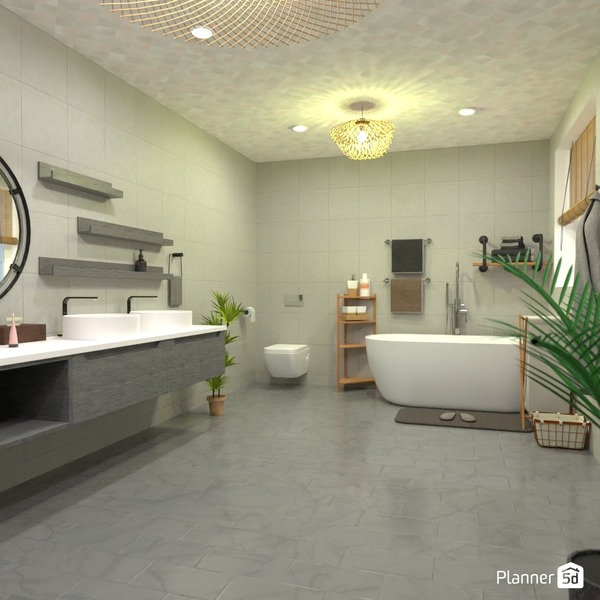 Dream Bathroom - Free Online Design | 3D House Ideas - by Planner 5D