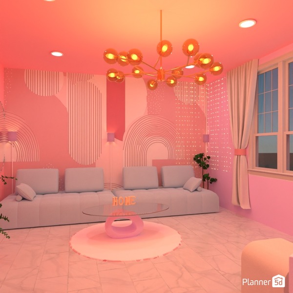 Bubble gum - Free Online Design | 3D House Ideas - by Planner 5D