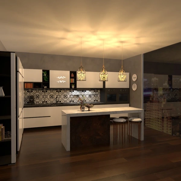 идеи квартира мебель декор кухня освещение идеи