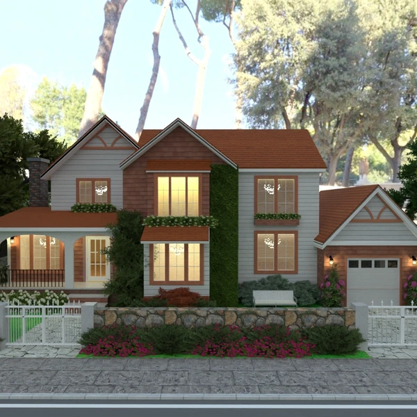 fotos casa varanda inferior garagem paisagismo utensílios domésticos ideias