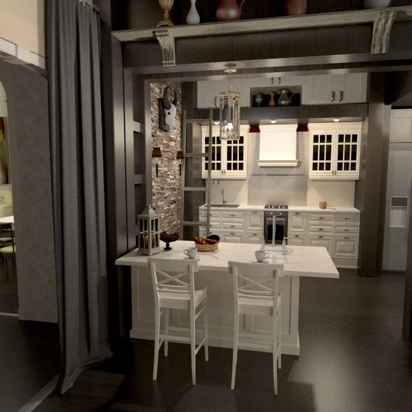 photos décoration cuisine maison salle à manger studio idées
