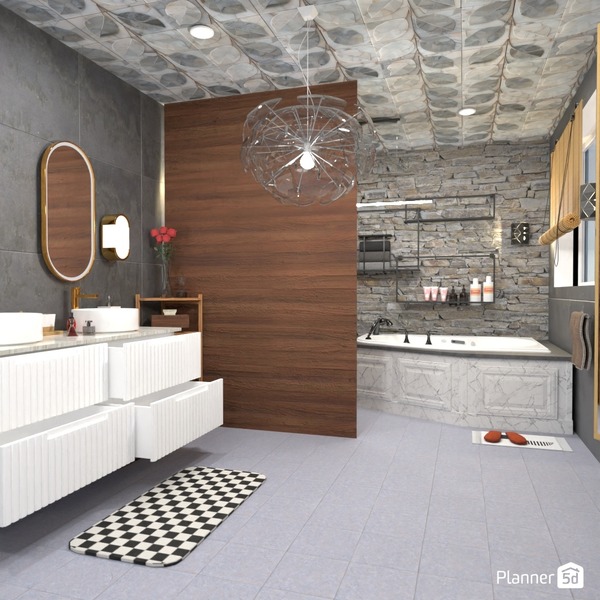 Dream bathroom - Free Online Design | 3D House Ideas - by Planner 5D