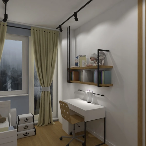 zdjęcia mieszkanie meble wystrój wnętrz pokój diecięcy mieszkanie typu studio pomysły