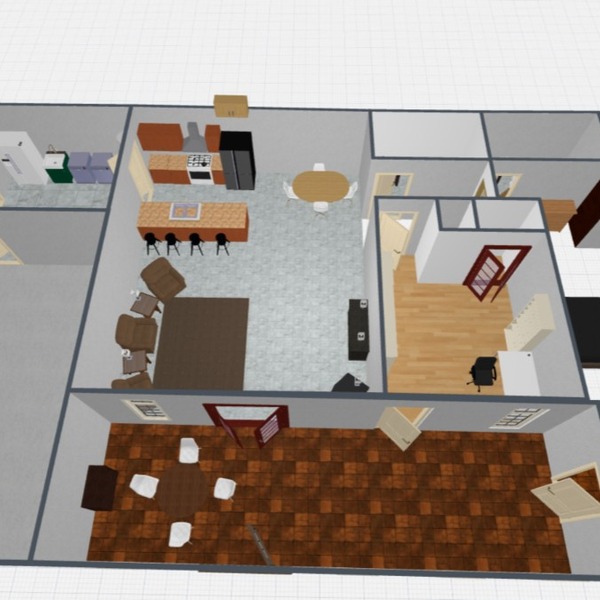 Earth Bermed Dad's - Free Online Design | 3D House Ideas - by Planner 5D