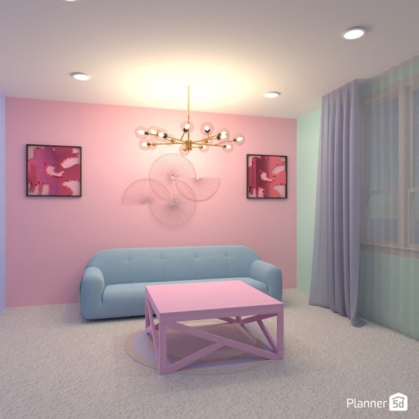 Bubble gum - Free Online Design | 3D House Ideas - by Planner 5D