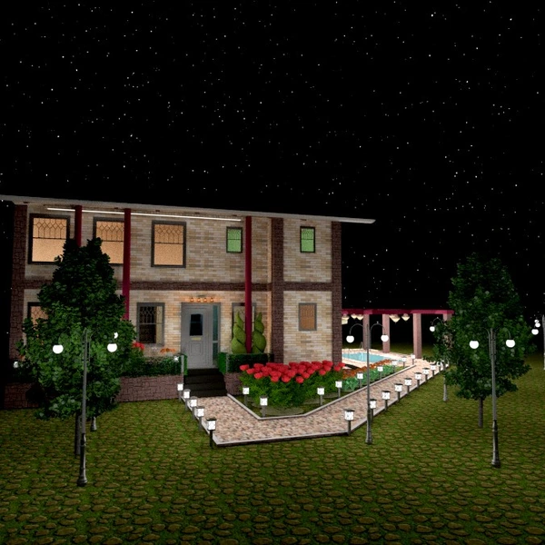 zdjęcia dom taras na zewnątrz oświetlenie krajobraz architektura pomysły